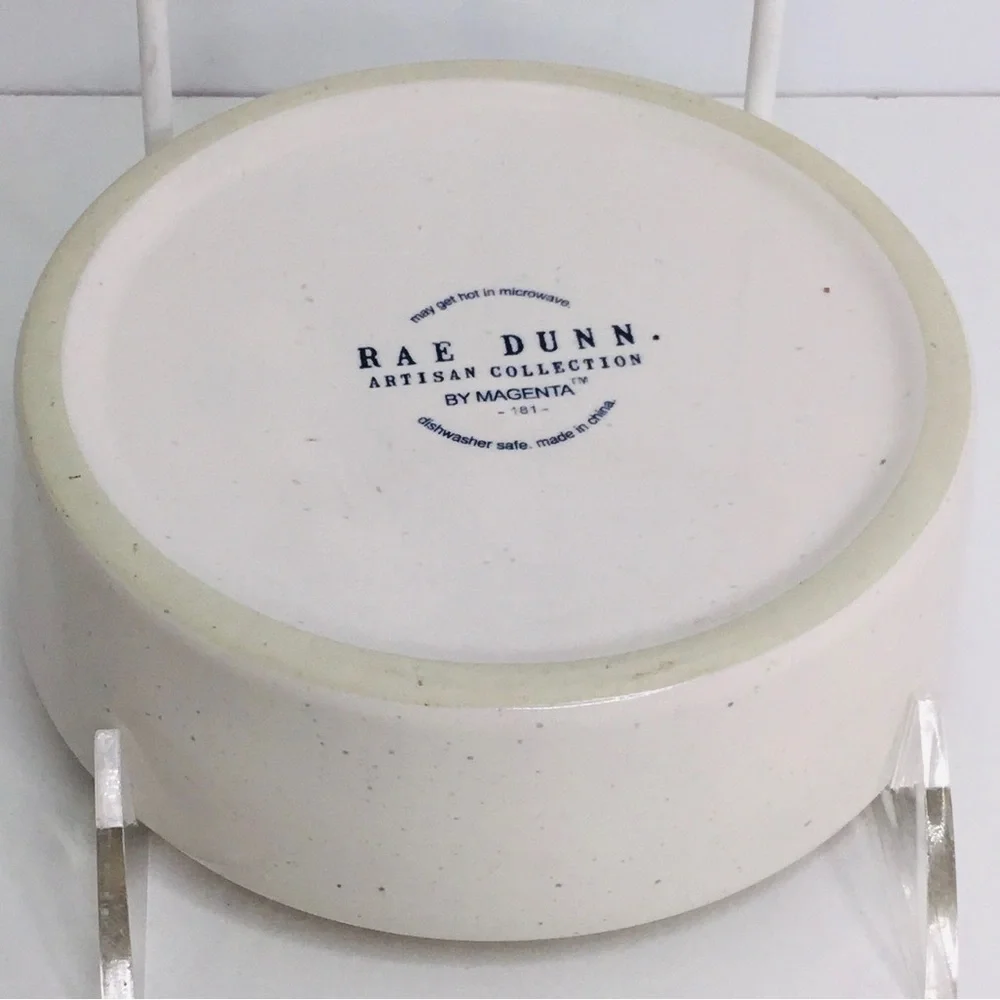 Rae Dunn Joy Red Cream Christmas 5